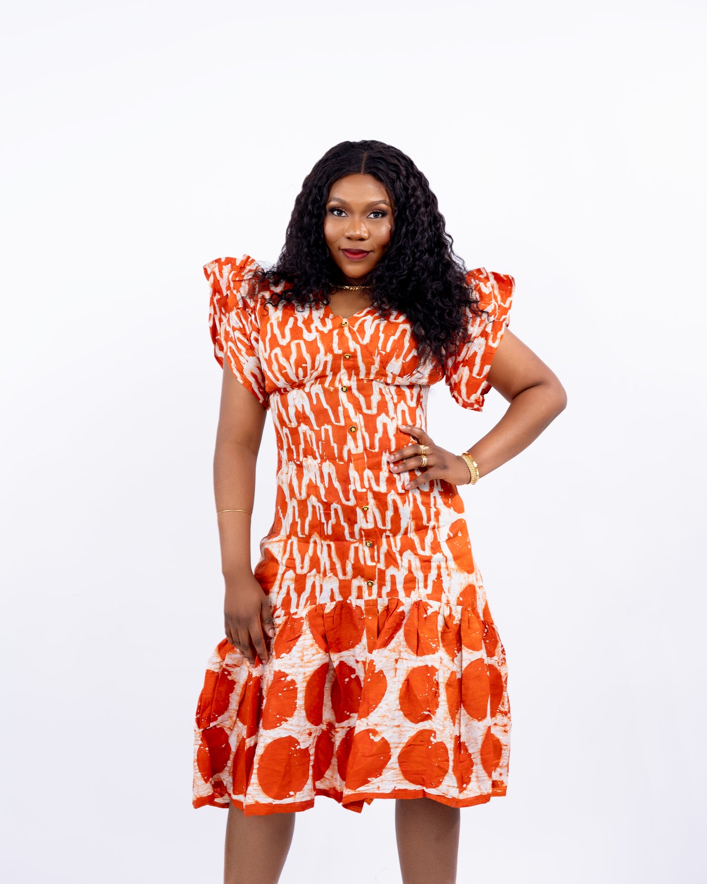 Faith midi dress